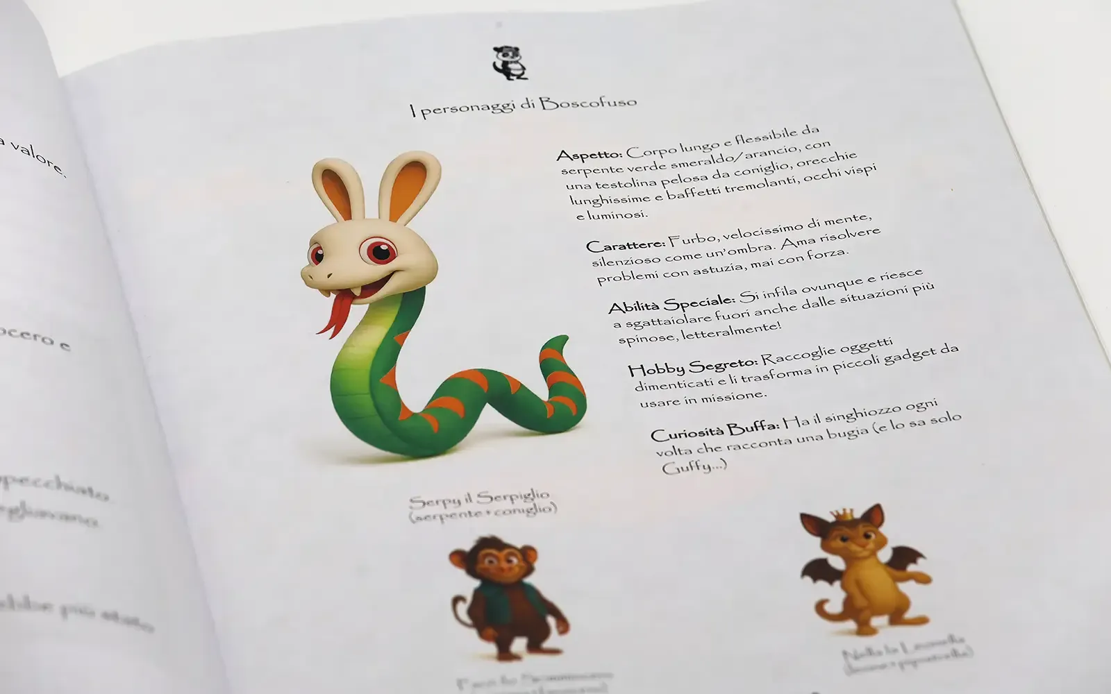 Personaggi, storie e disegni da colorare – Immagine del libro 3