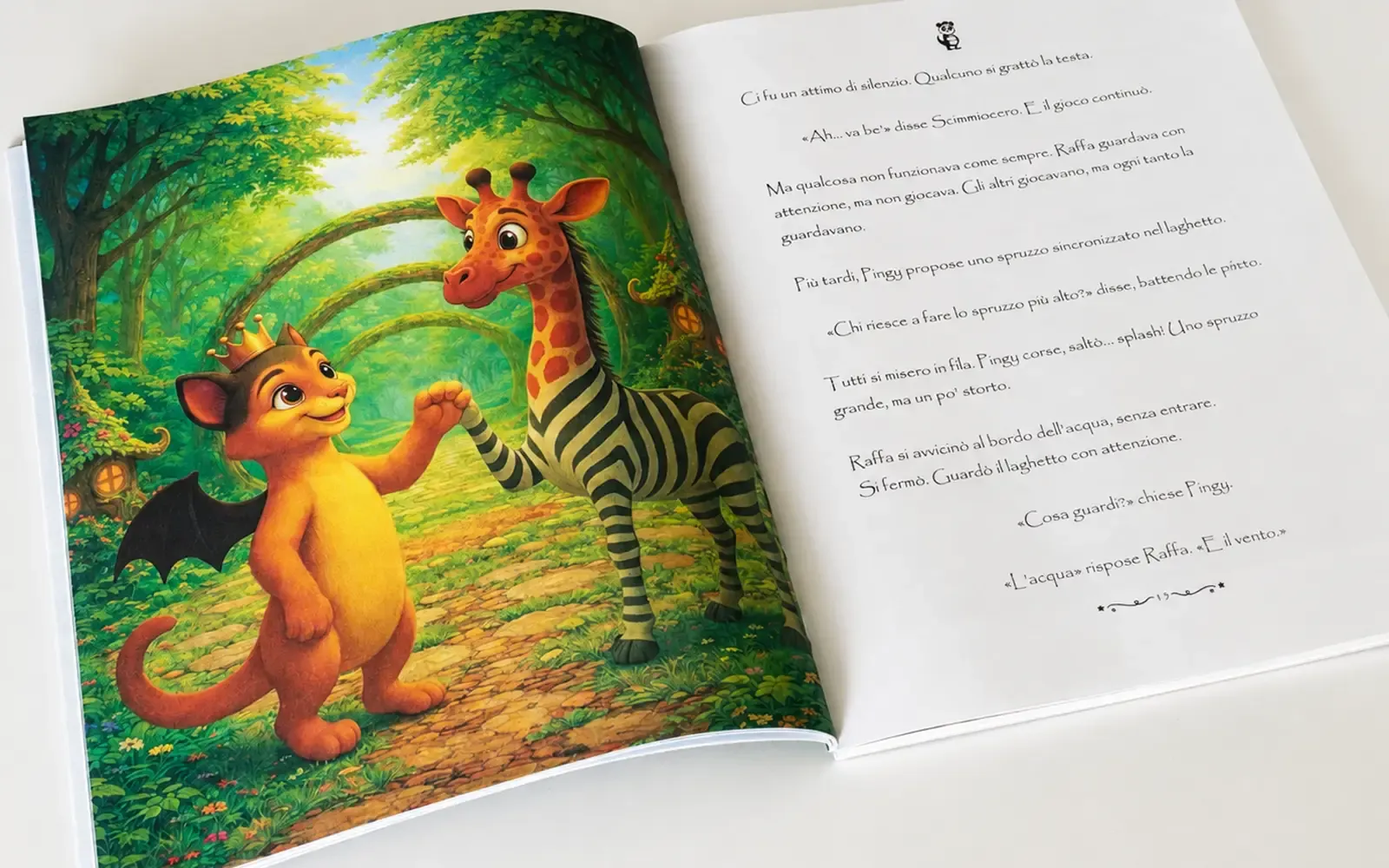 Una zebraffa a Ramofondo – Immagine del libro 3